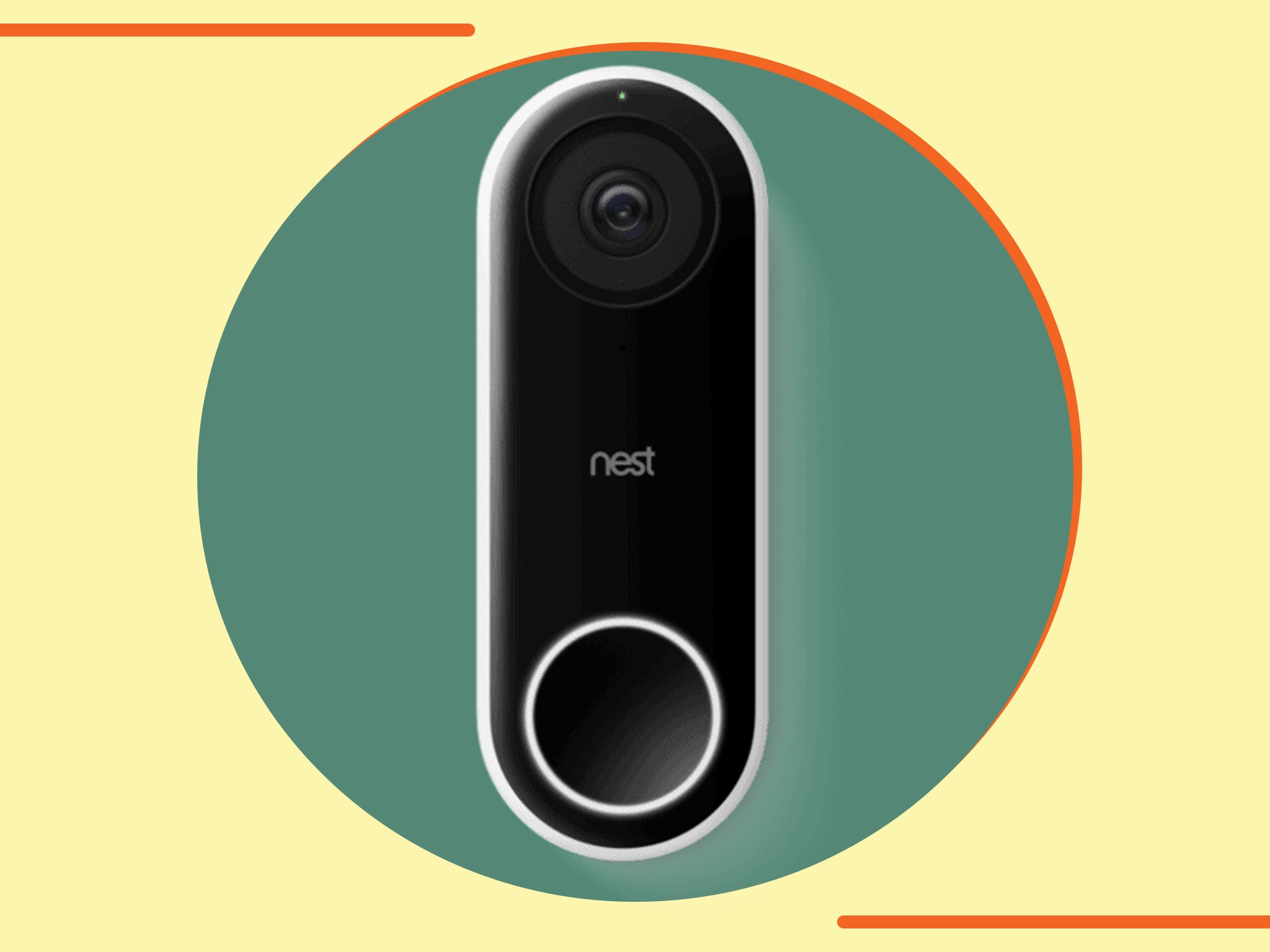 Nest hello hot sale security